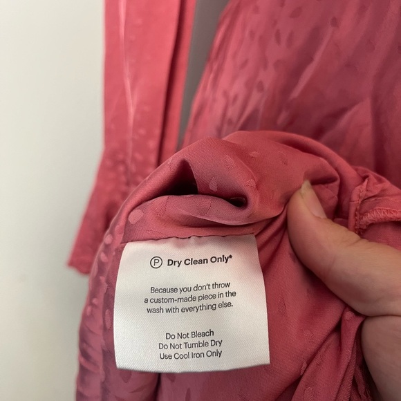 Fame and Partners Women's The Maude Wrap Dress - Lily Pink size 6 new - Picture 10 of 12